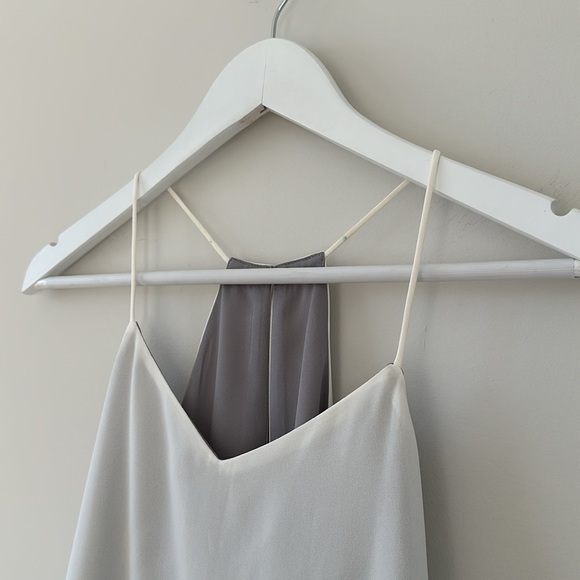 Express Barcelona Tank Top BUNDLE Office Workwear Business Layering Blue White - Picture 13 of 16